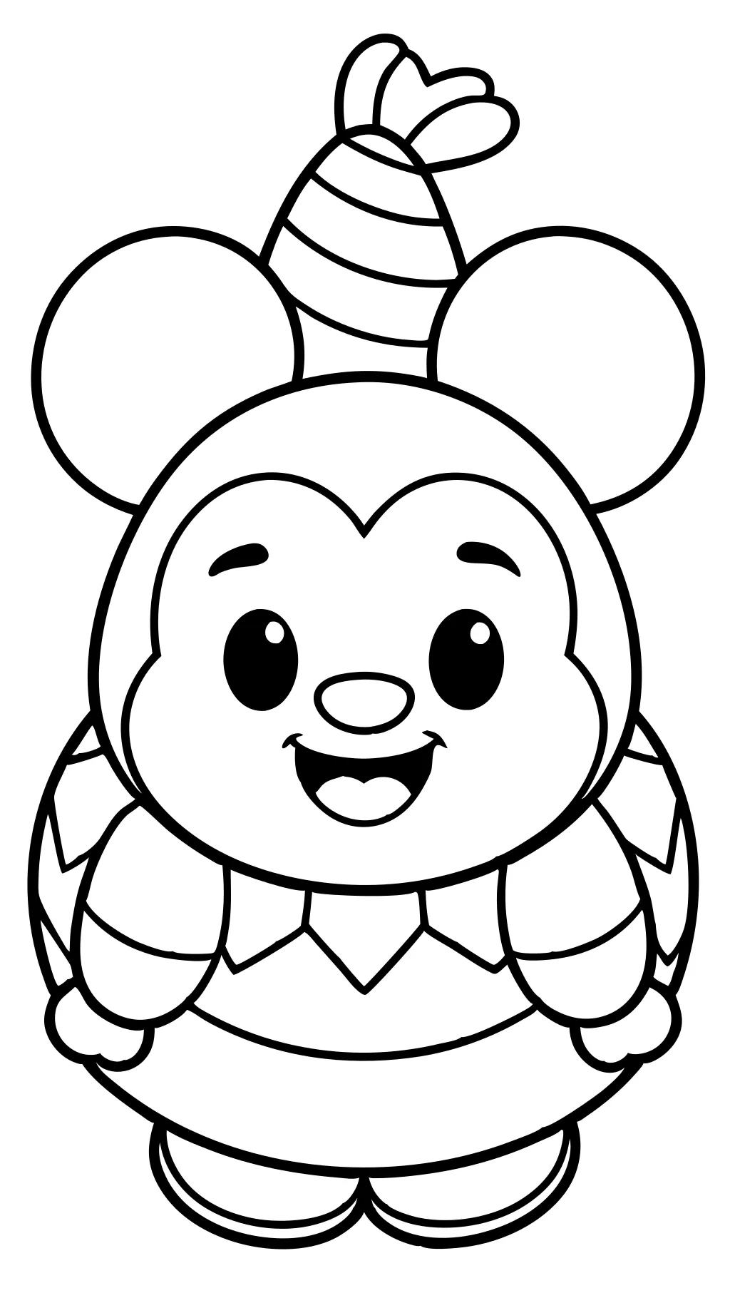 coloring pages of tsum tsum